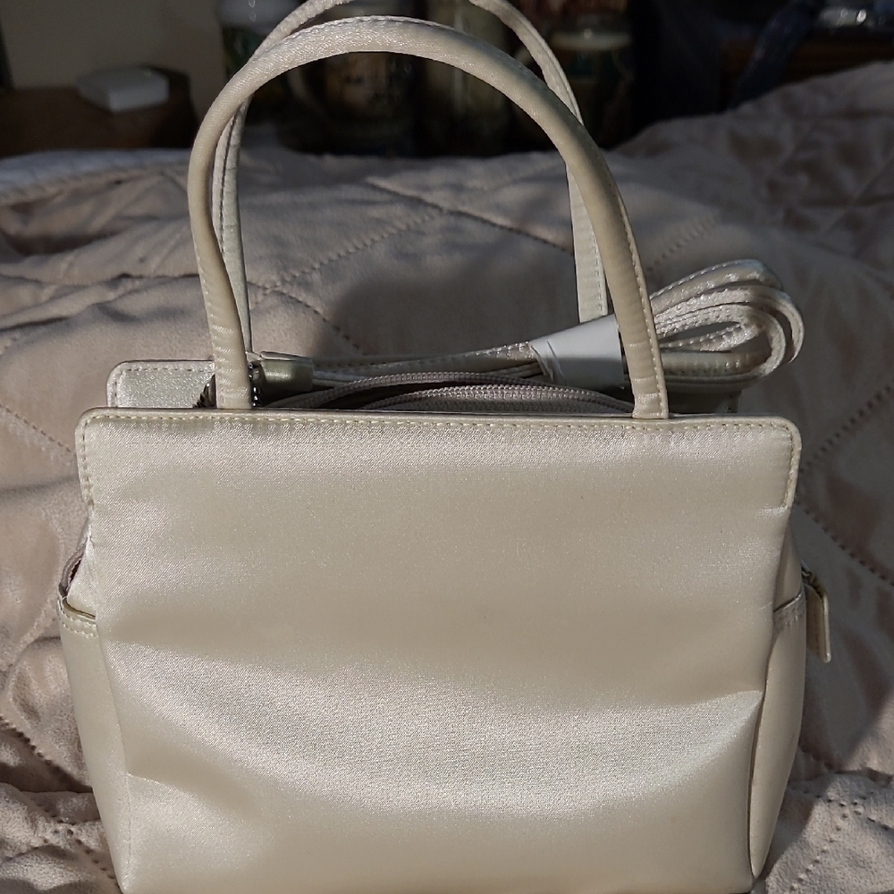 Easy Spirit Elegant Cream Mini Bag